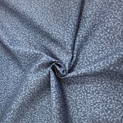 Pomegranate Leaf Blender Blue 100% Cotton for Northcott 1/2yd Cuts