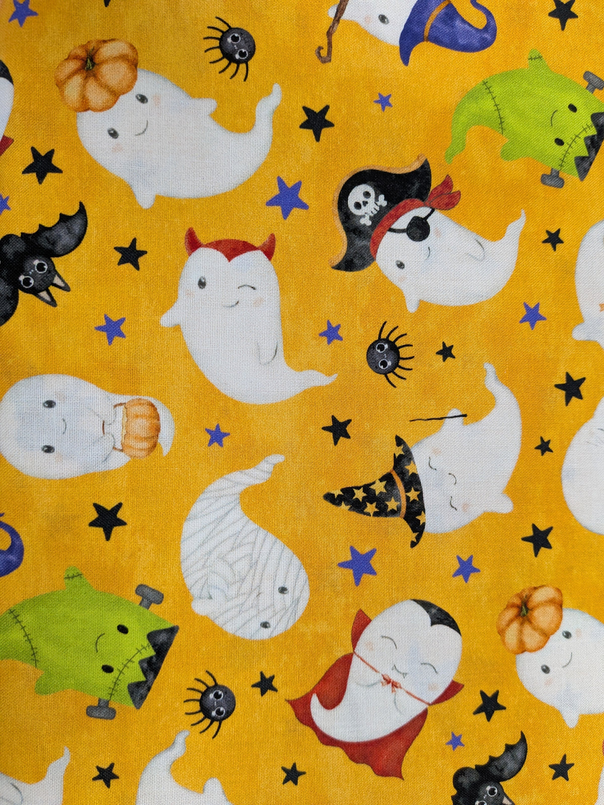 Ghost Town - Orange Multi by Northcott Fabrics 1/2yd Cuts 5 Coordinating Fabrics