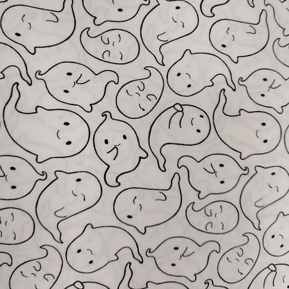 Ghost Town - White by Northcott Fabrics 1/2yd Cuts 5 Coordinating Fabrics
