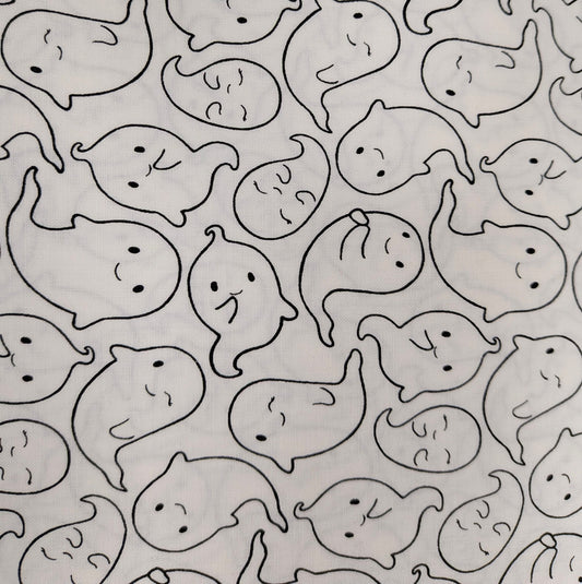 Ghost Town - White by Northcott Fabrics 1/2yd Cuts 5 Coordinating Fabrics
