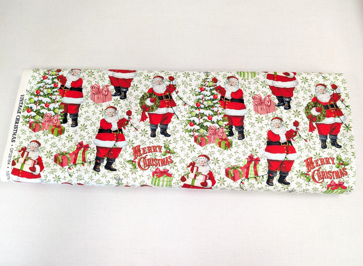 Vintage Christmas 100% Cotton for Northcott 1/2yd Cuts
