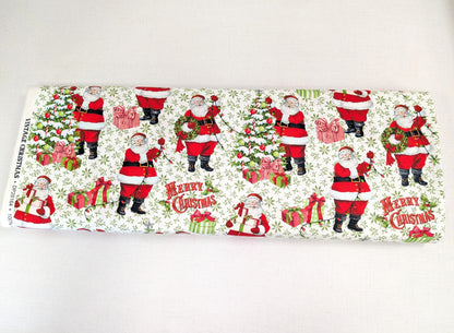 Vintage Christmas 100% Cotton for Northcott 1/2yd Cuts