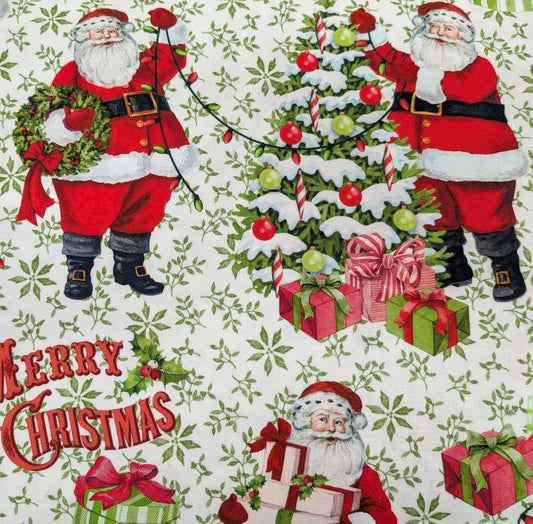 Vintage Christmas 100% Cotton for Northcott 1/2yd Cuts