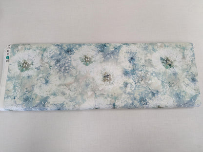 Whisper Light Teal Multi 100% Cotton for Northcott 1/2yd Cuts