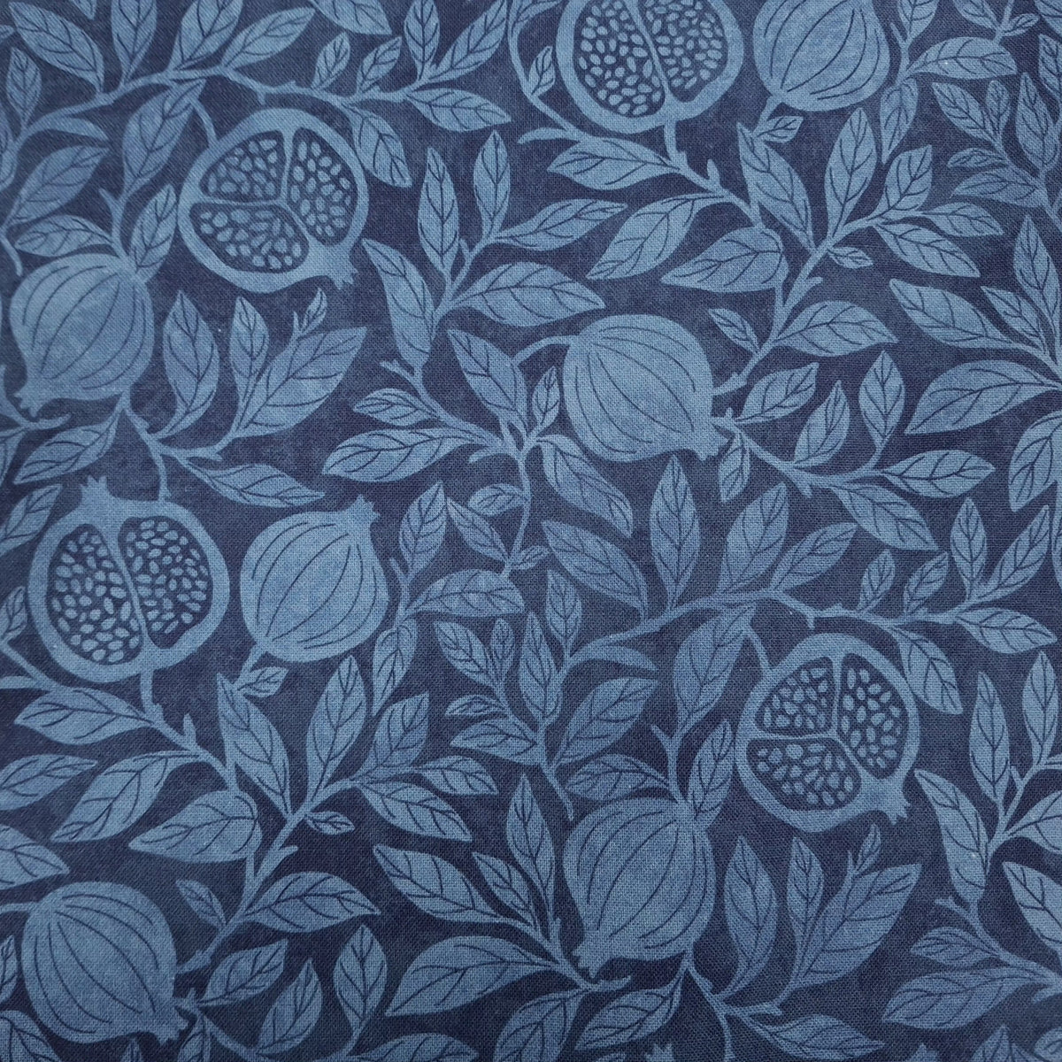Pomegranate Pom Blender Blue 100% Cotton for Northcott 1/2yd Cuts