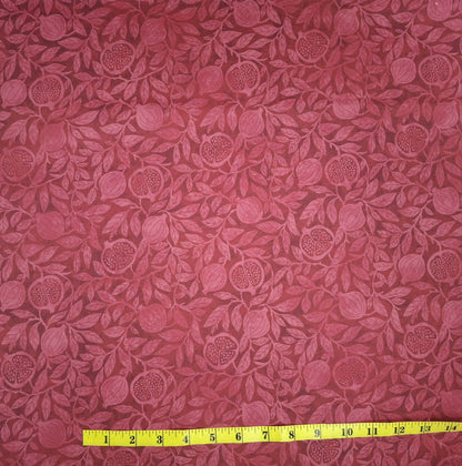 Pomegranate Pom Blender Red 100% Cotton for Northcott 1/2yd Cuts