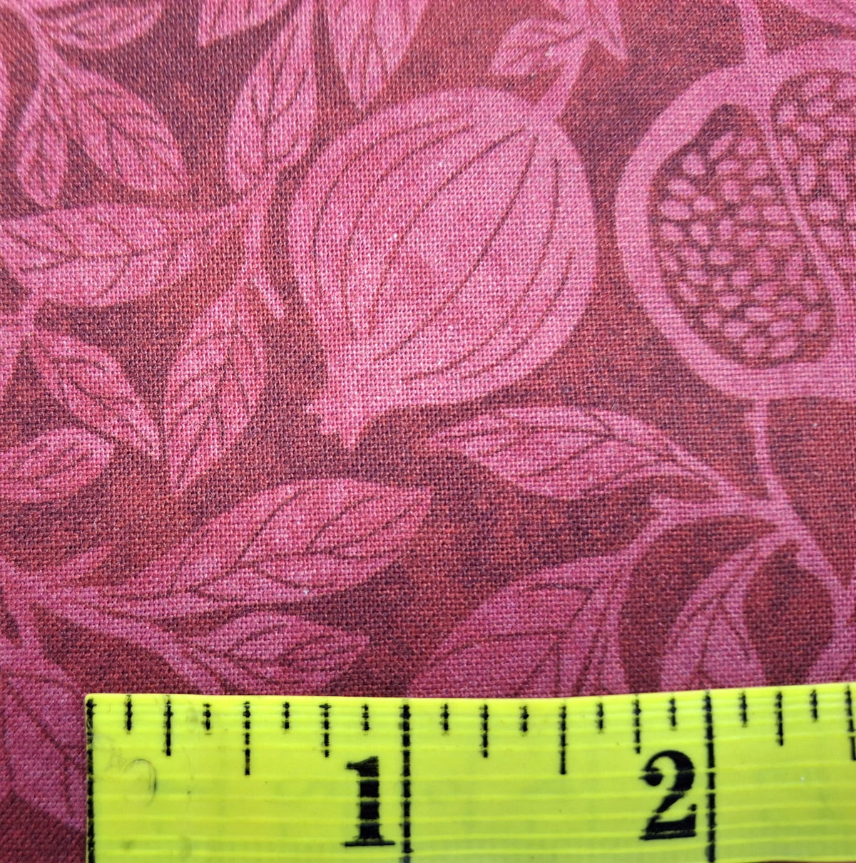 Pomegranate Pom Blender Red 100% Cotton for Northcott 1/2yd Cuts