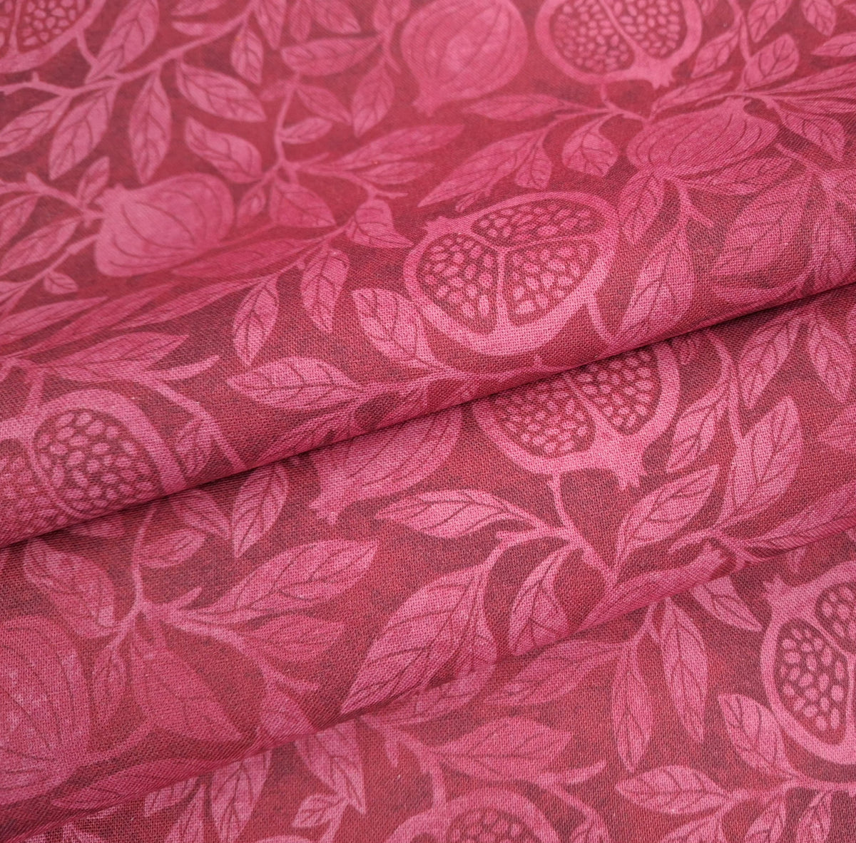 Pomegranate Pom Blender Red 100% Cotton for Northcott 1/2yd Cuts
