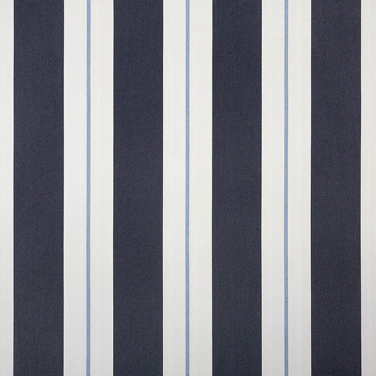 nautical stripe blue and white outdoor sunbrella fabric