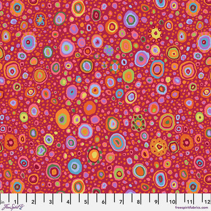 "Kaffe Fassett Collective - Roman Glass" For Free Spirit COLOUR: Red