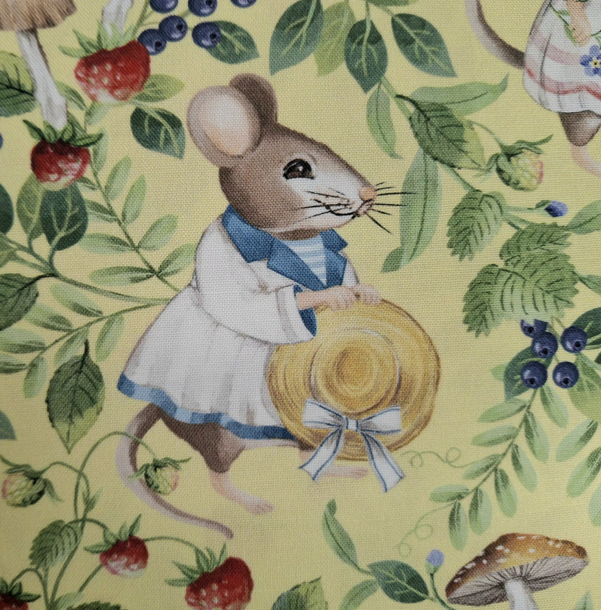 Country Mouse 5 Fabric Bundle - 5 Half Yard Pieces of Quilter’s Cotton