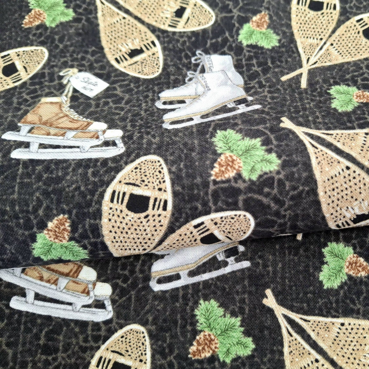 Winter Woodland 5 Pieces 1/2yd Cuts Coordinating Fabrics by Northcott Fabrics