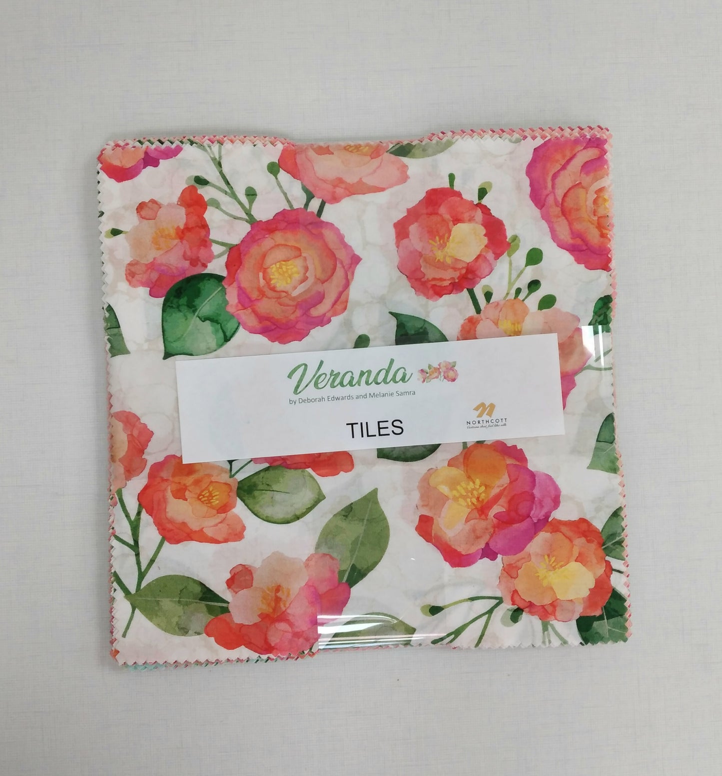 Veranda Tile pack, 42 -  10"x 10" Squares from the Veranda Collection at Northcott