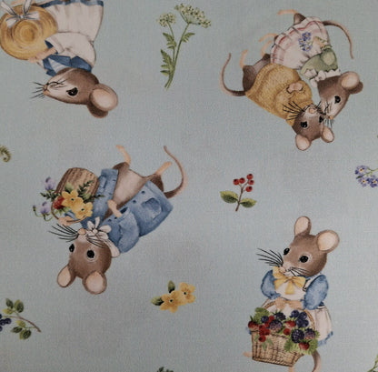 Country Mouse 5 Fabric Bundle - 5 Half Yard Pieces of Quilter’s Cotton