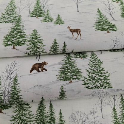 Winter Woodland 5 Pieces 1/2yd Cuts Coordinating Fabrics by Northcott Fabrics