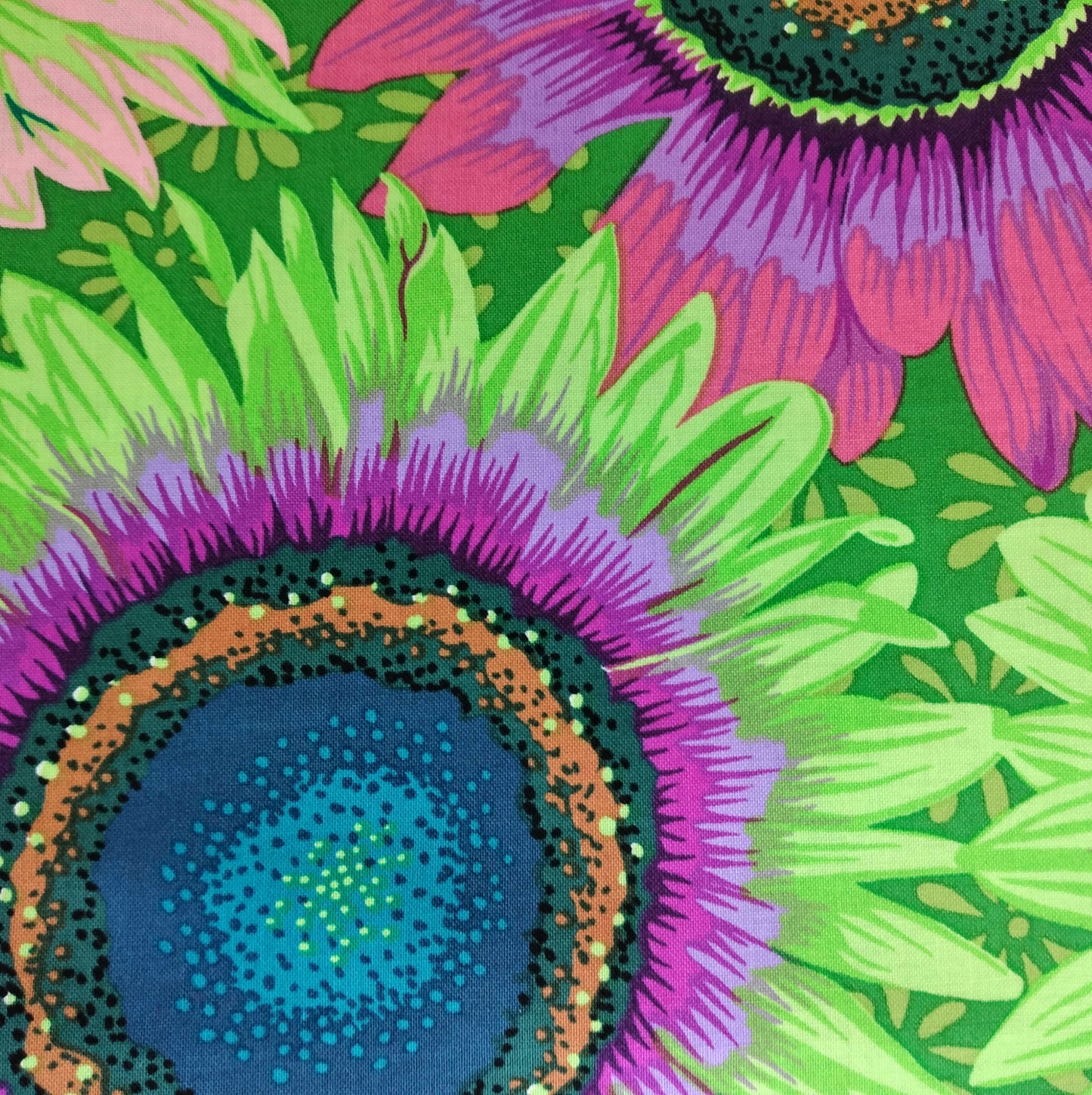 "Kaffe Fassett Collective - Lavinia" For Free Spirit COLOUR: Green PWPJ064.GREEN (Copy)
