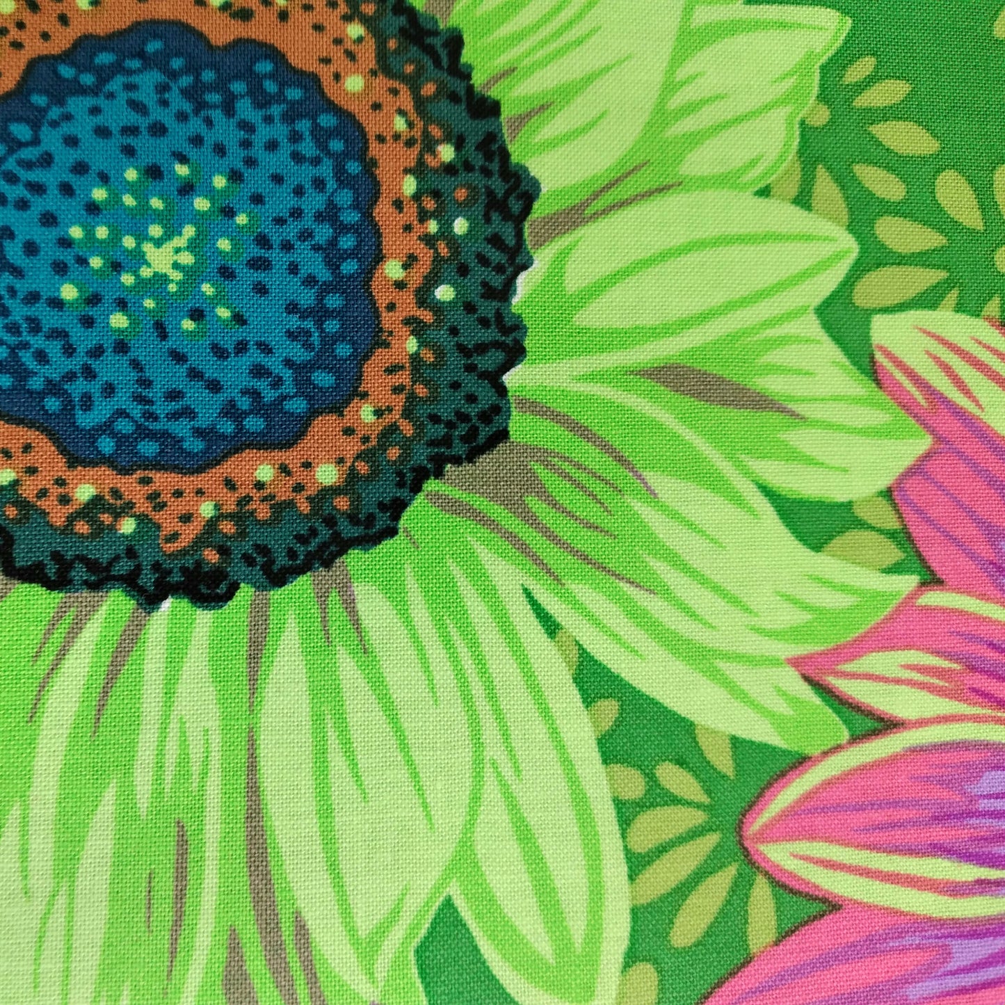 "Kaffe Fassett Collective - Lavinia" For Free Spirit COLOUR: Green PWPJ064.GREEN (Copy)