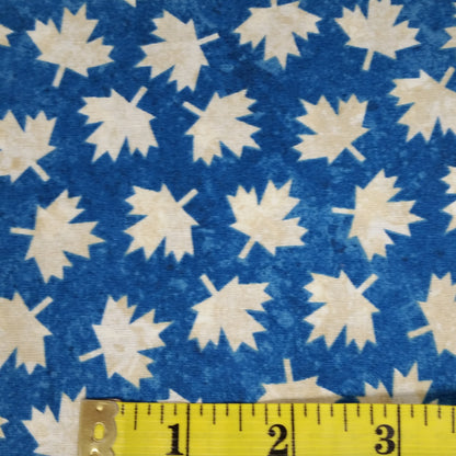Oh Canada - Blue by Northcott Fabrics 1/2yd Cuts