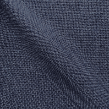 blue linen navy pillow