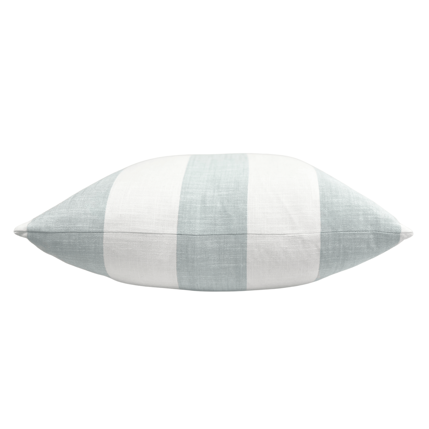 linen stripe designer throw pillow