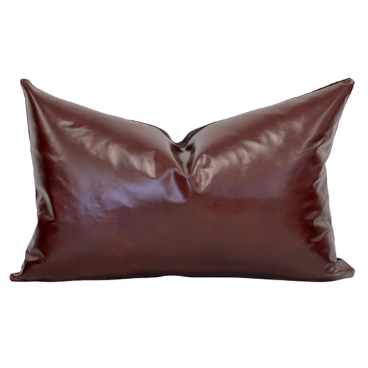 real leather pillow covers