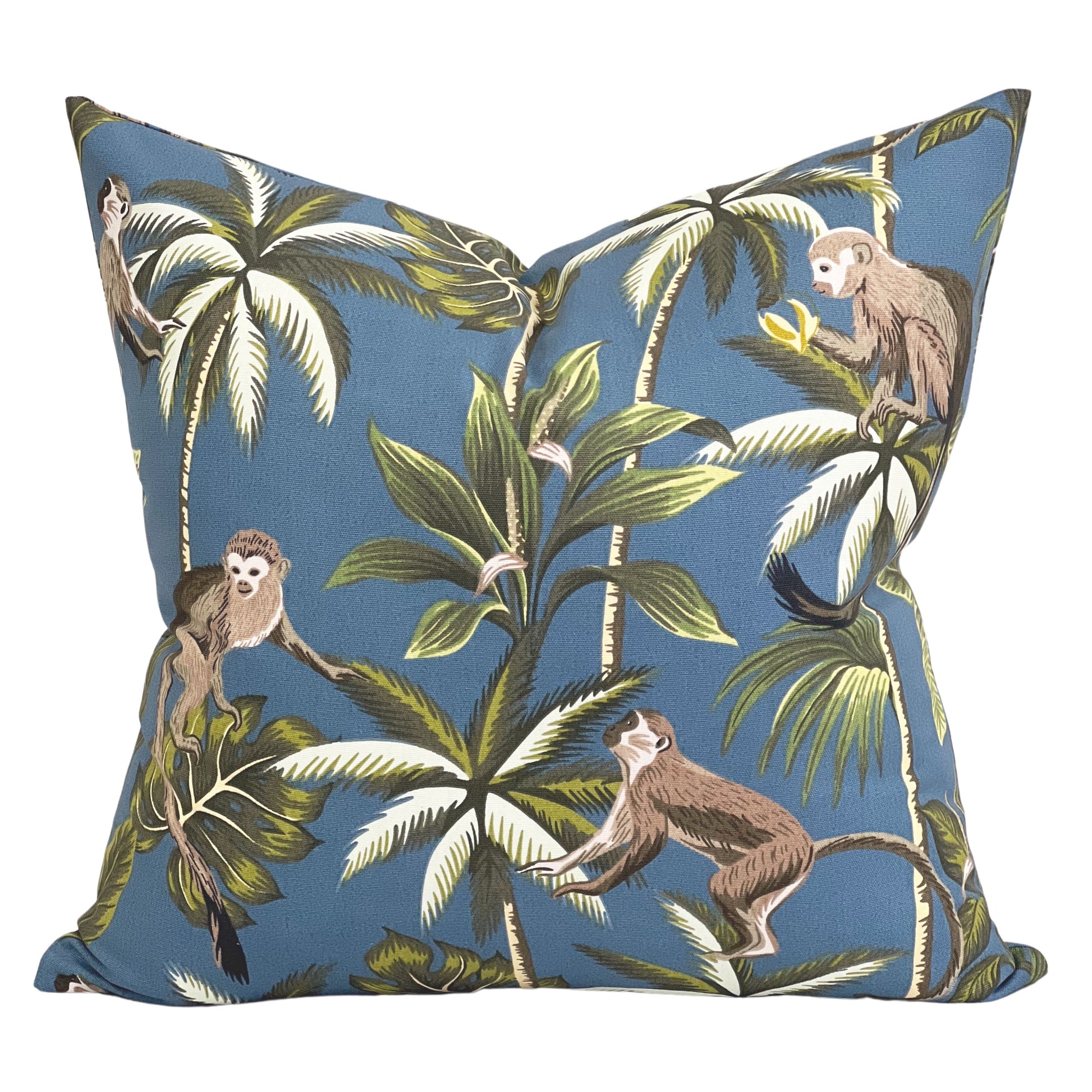 tropical monkey animal print 