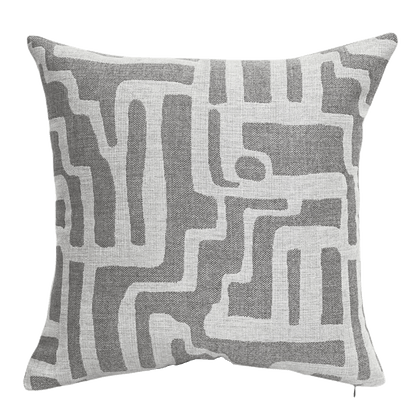 Sunbrella® Escher Pillow in Greige