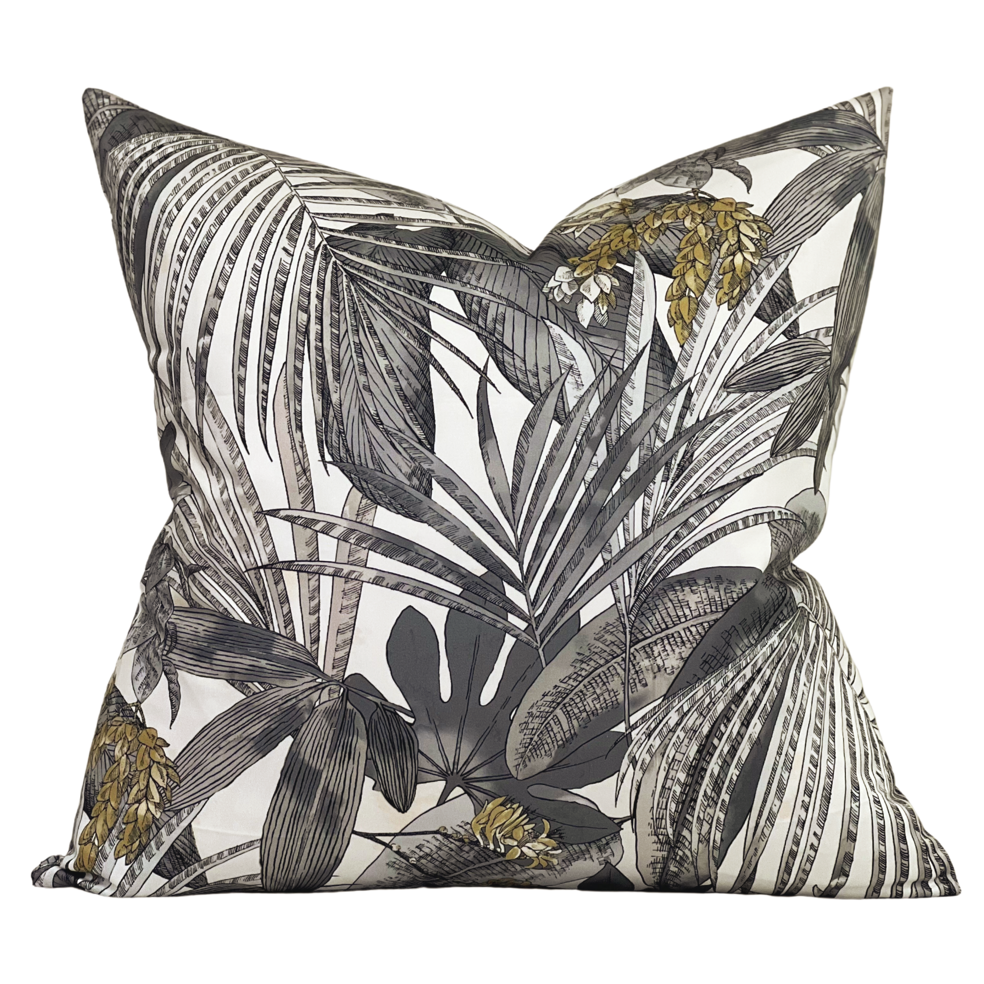 palm tree throw pillow