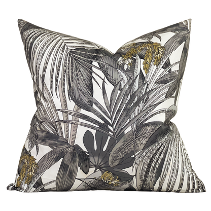 palm tree throw pillow