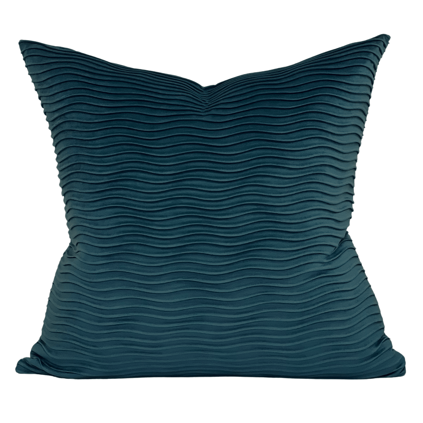 blue velvet pillow luxury designer toss pillow