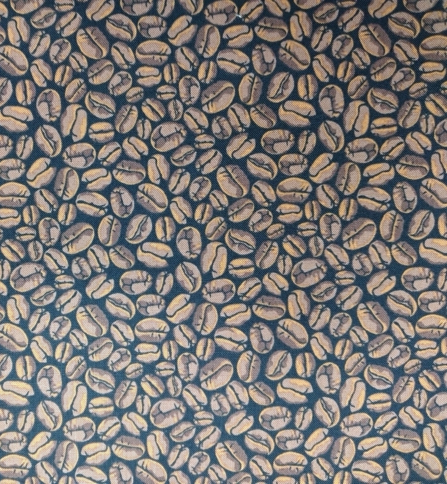 Cafe Culture - Coffee Beans by Northcott 1/2yd Cuts