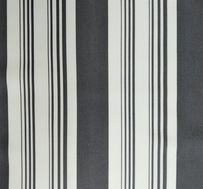 Tempotest Outdoor Fabric “Novella”  Colour: Charcoal 5417/97