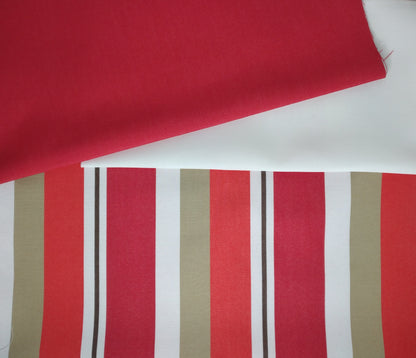 Tempotest Outdoor Fabric 120" Wide Stripes Sunset -  Sold in Half Yard Increments