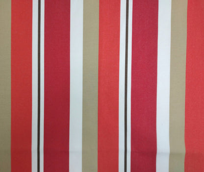 Tempotest Outdoor Fabric 120" Wide Stripes Sunset -  Sold in Half Yard Increments