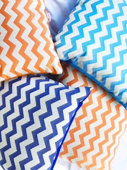 Sunbrella® Orbit Pillow Cover in Dusk