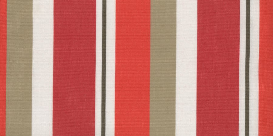 Tempotest Outdoor Fabric 120" Wide Stripes Sunset -  Sold in Half Yard Increments