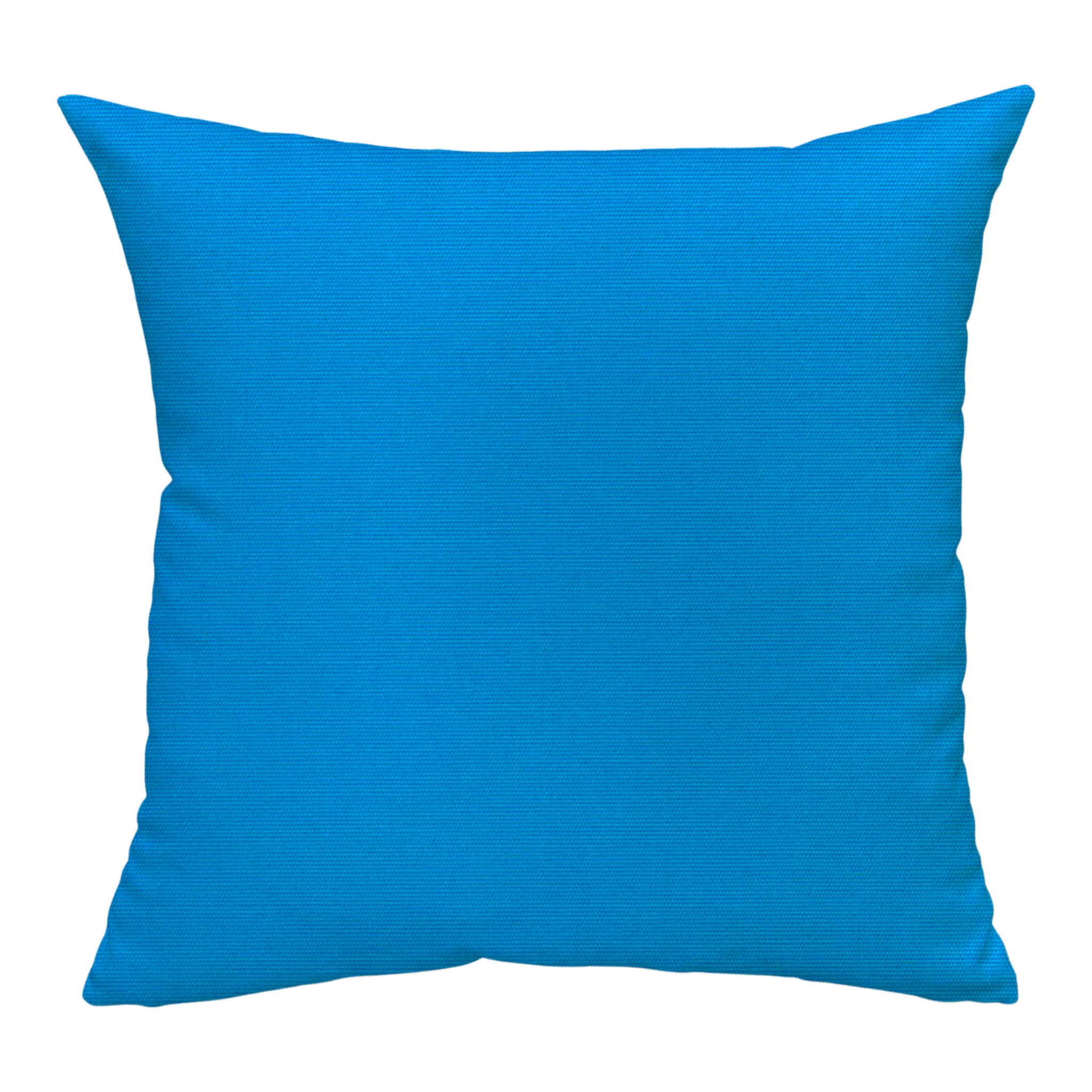 Sunbrella® Canvas Pillow in Pacific Blue