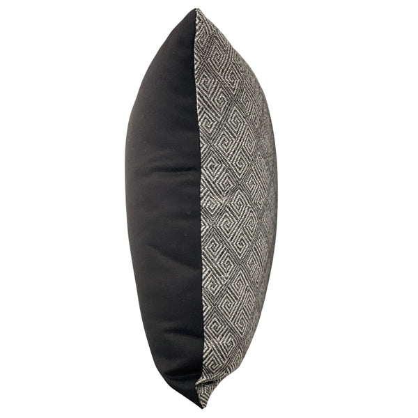 Sunbrella® Diamond Pillow Cover in Oil