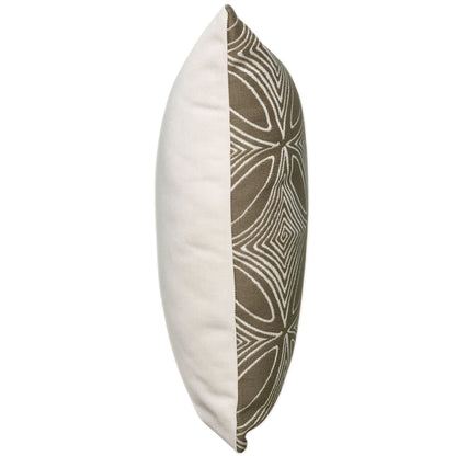 Sunbrella® Mandala Pillow Cover in Birch