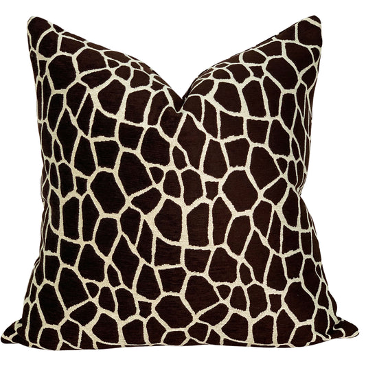 Zoic Pillow Cover in Giraffe